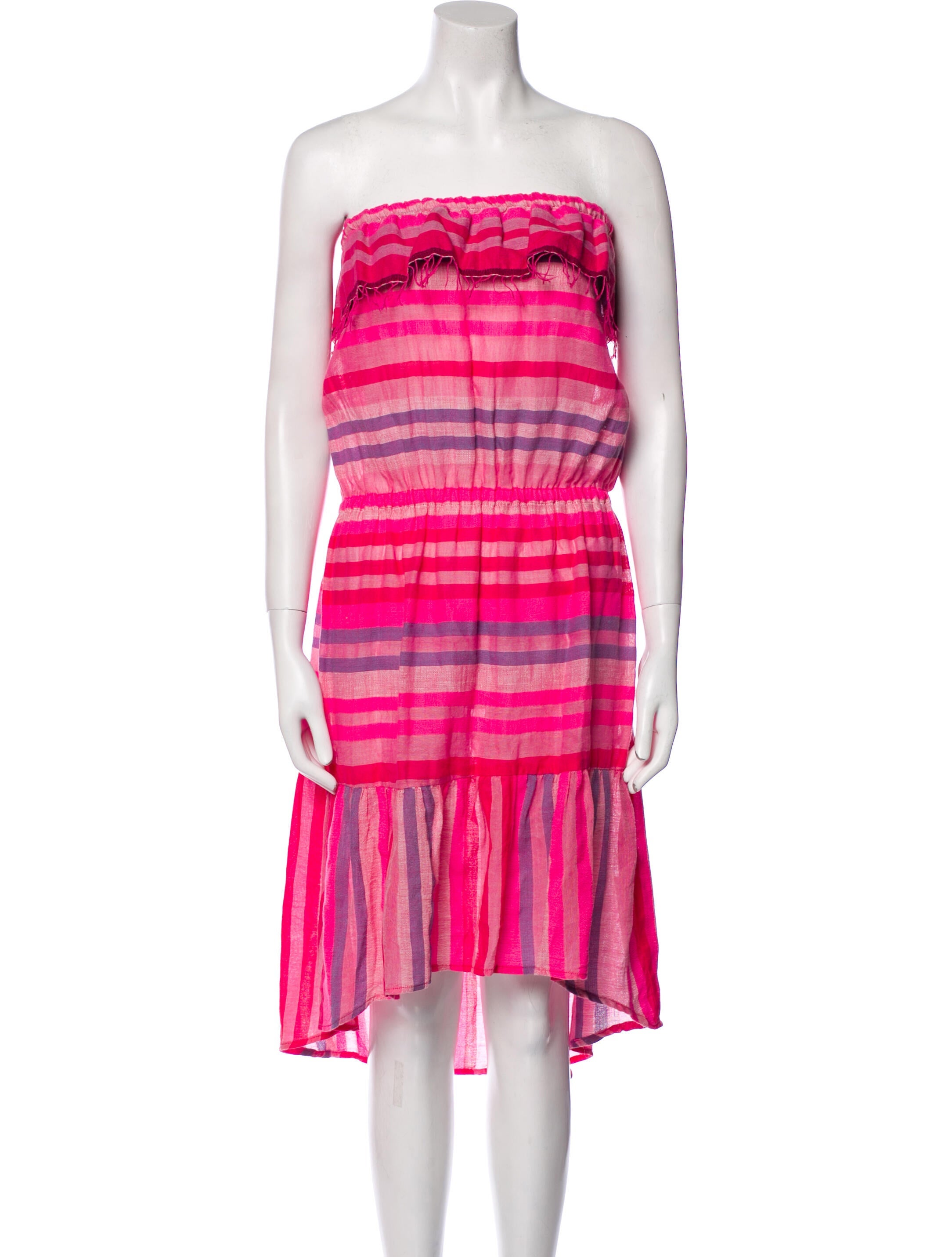 Lemlem Striped Mini Dress