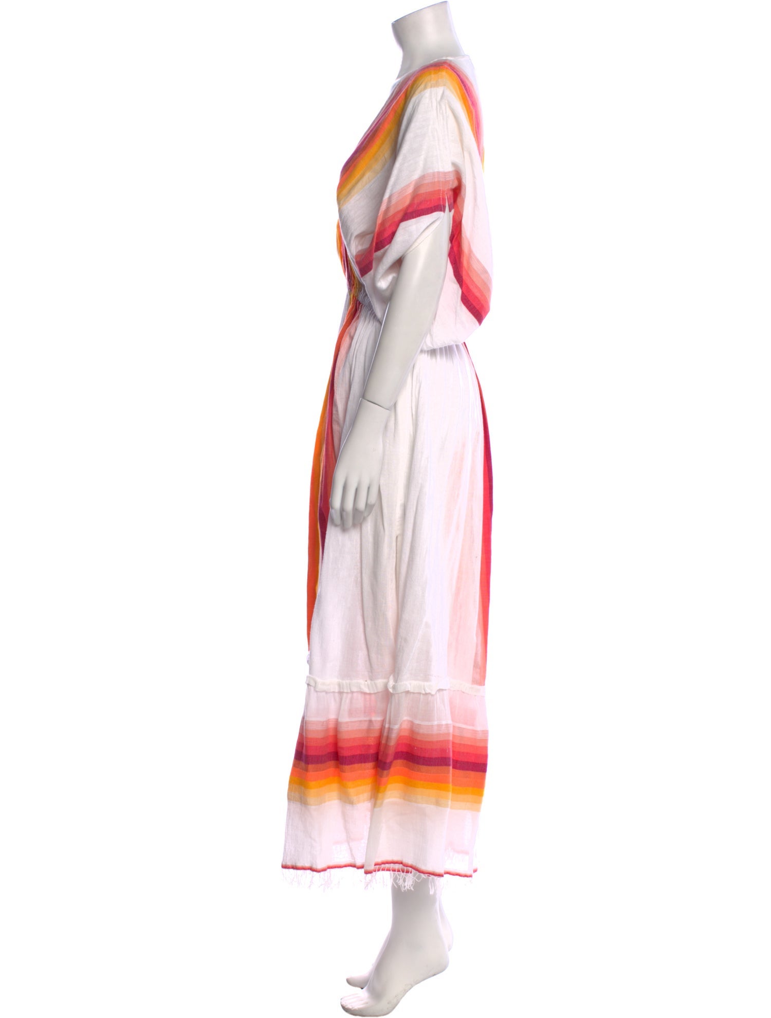 Lemlem Striped Long Dress