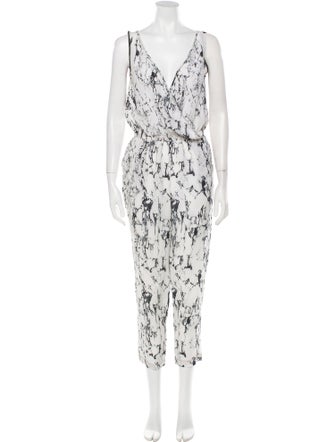 Lemlem Silk Printed Jumpsuit