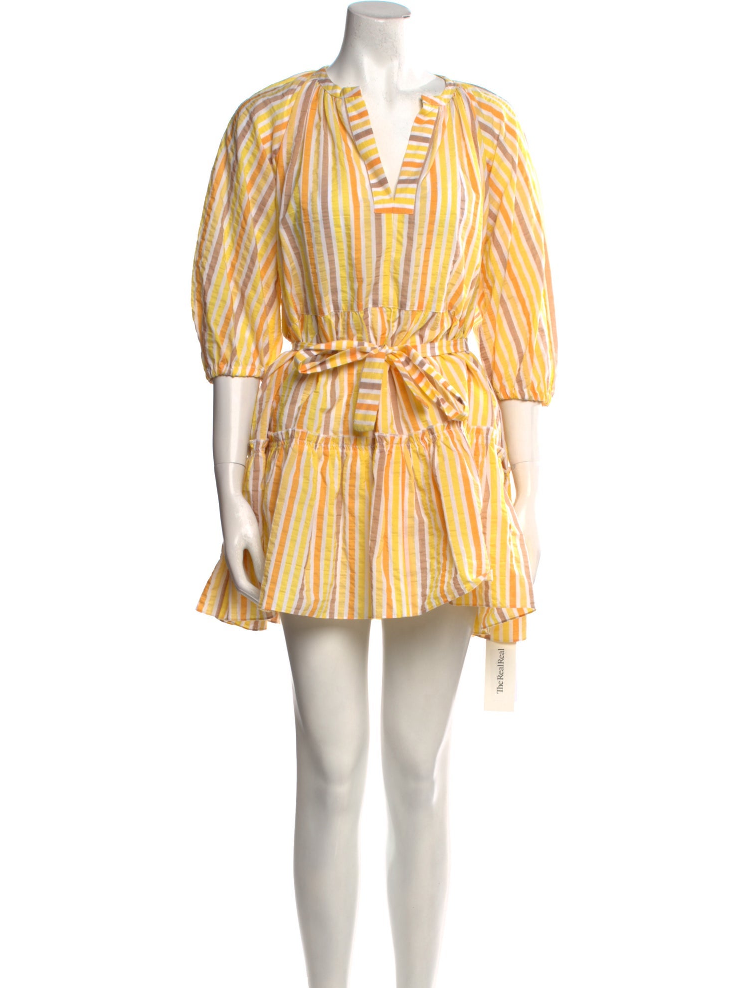 Lemlem Striped Mini Dress