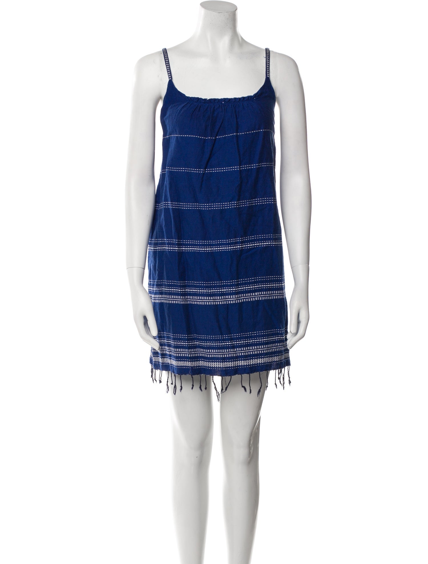 Lemlem Plaid Print Mini Dress