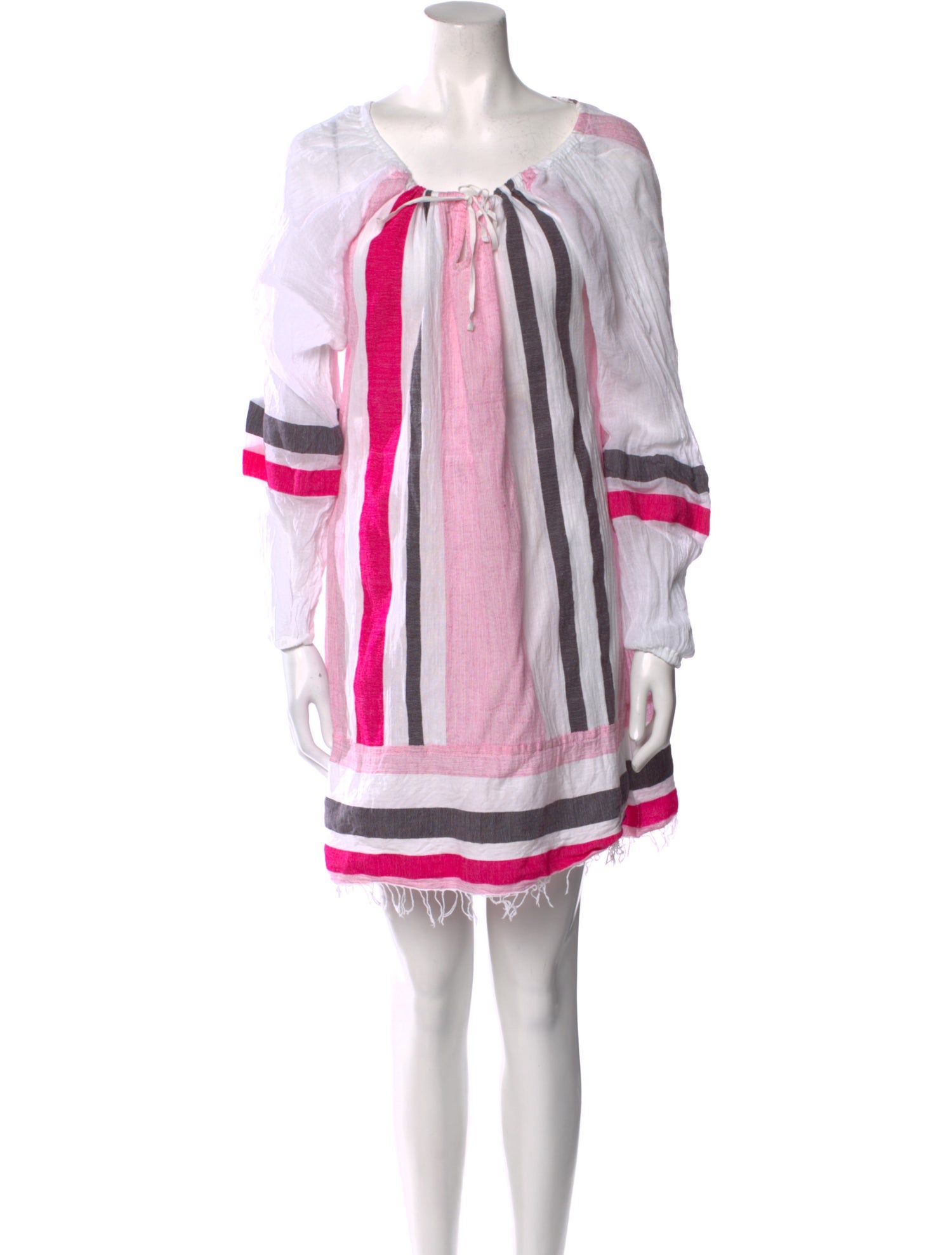 Lemlem Striped Mini Dress