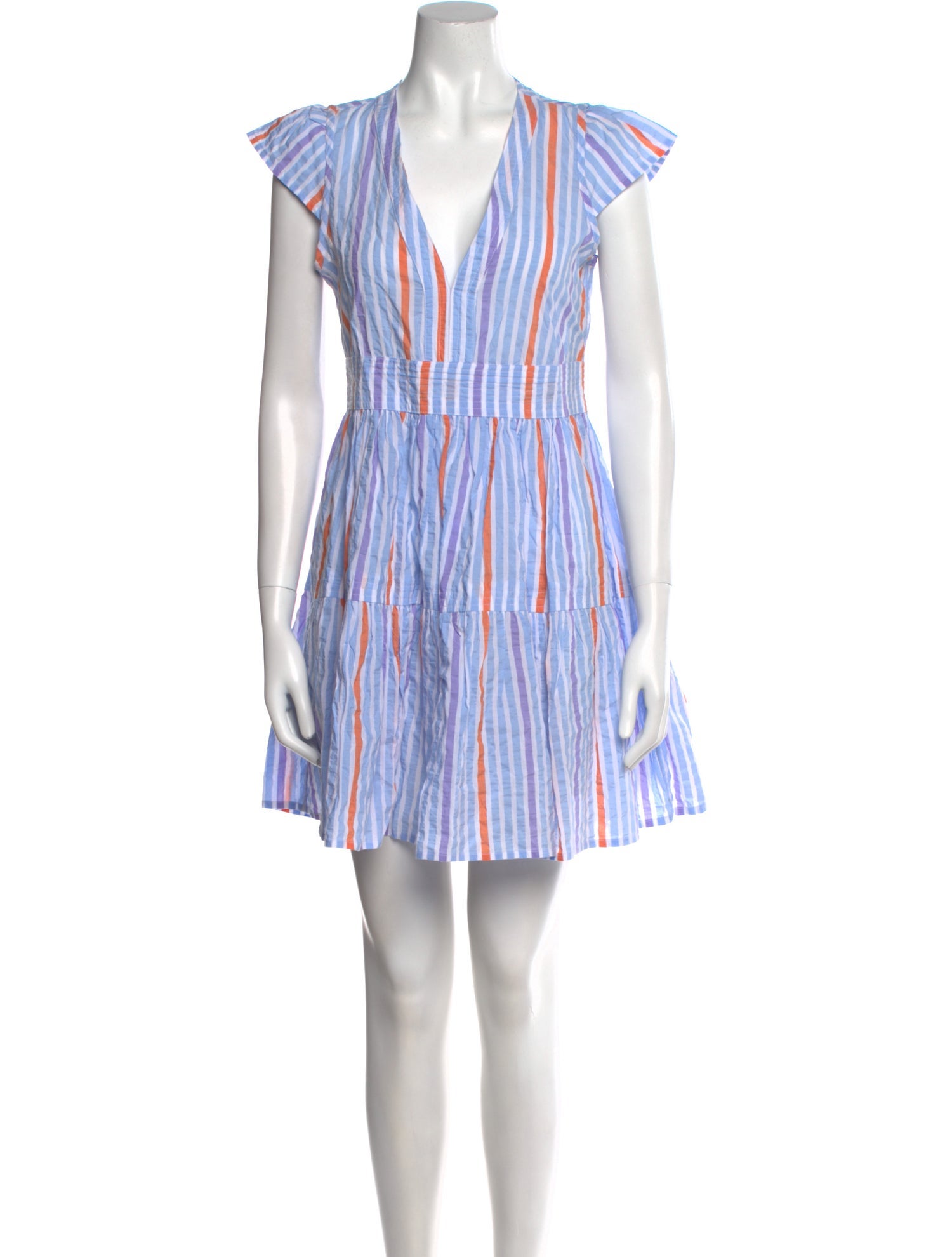 Lemlem Striped Mini Dress