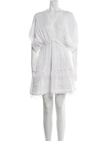 Lemlem Dresses V-Neck Mini Dress S