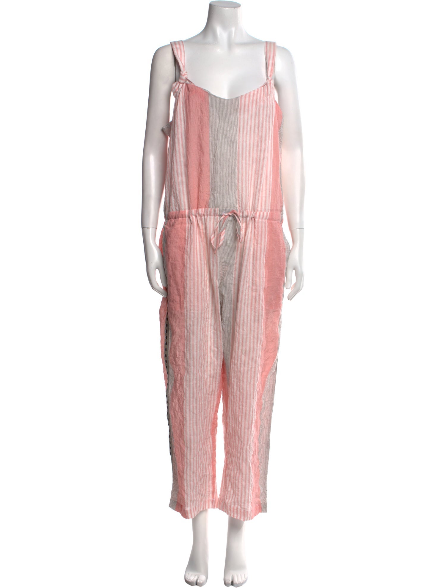 Lemlem Striped Scoop Neck Jumpsuit w/ Tags