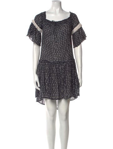 Lemlem Dresses Printed Mini Dress XS