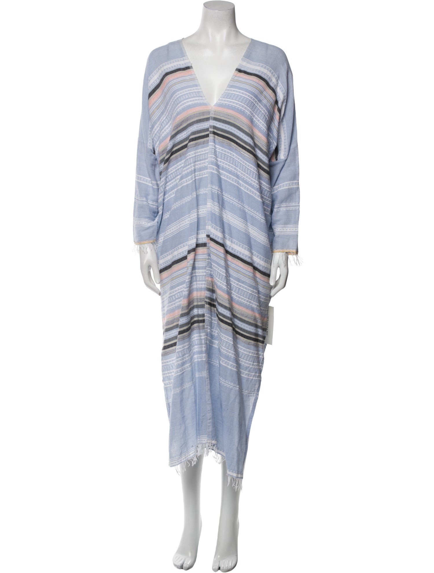 Lemlem Striped Midi Length Dress