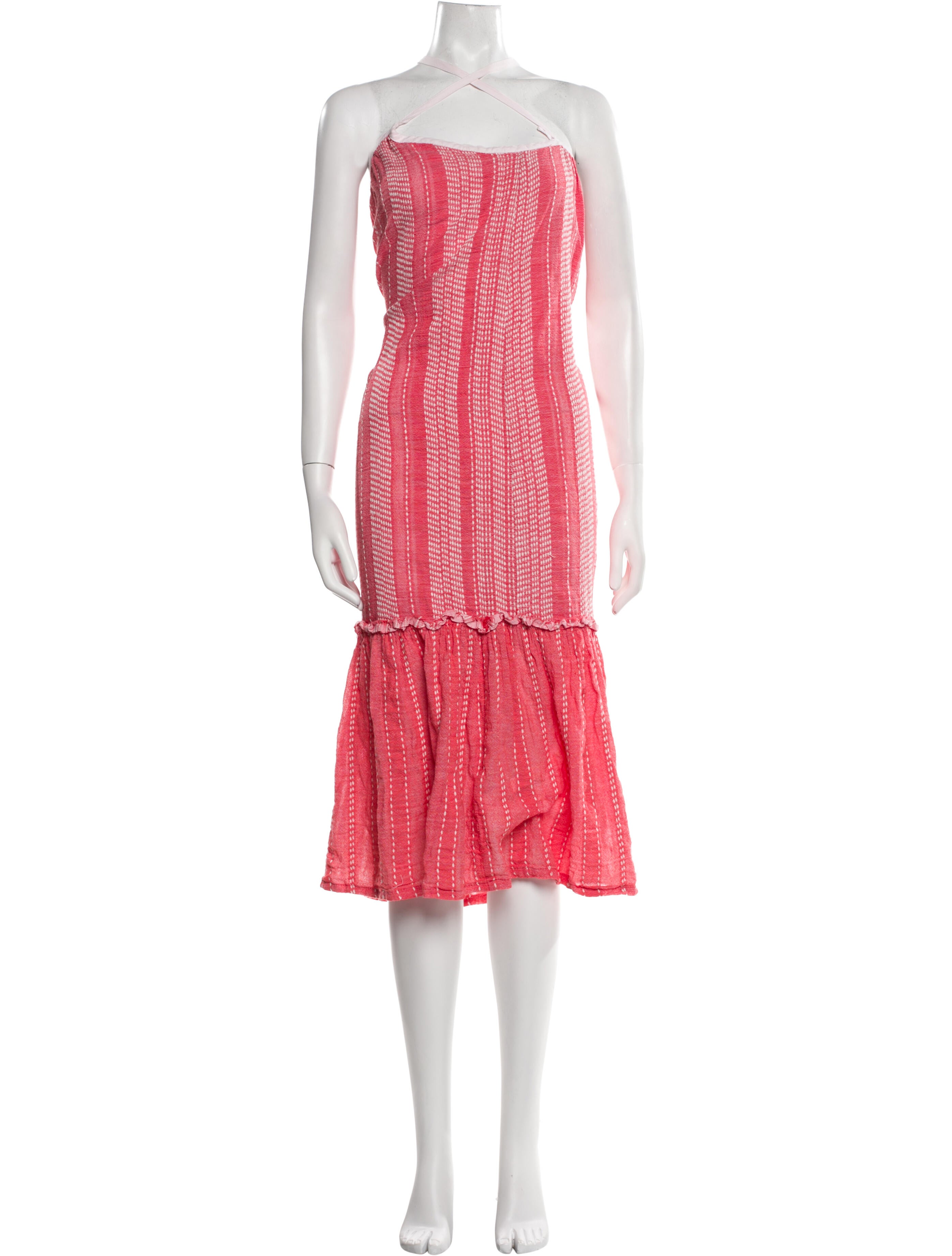 Lemlem Strapless Long Dress