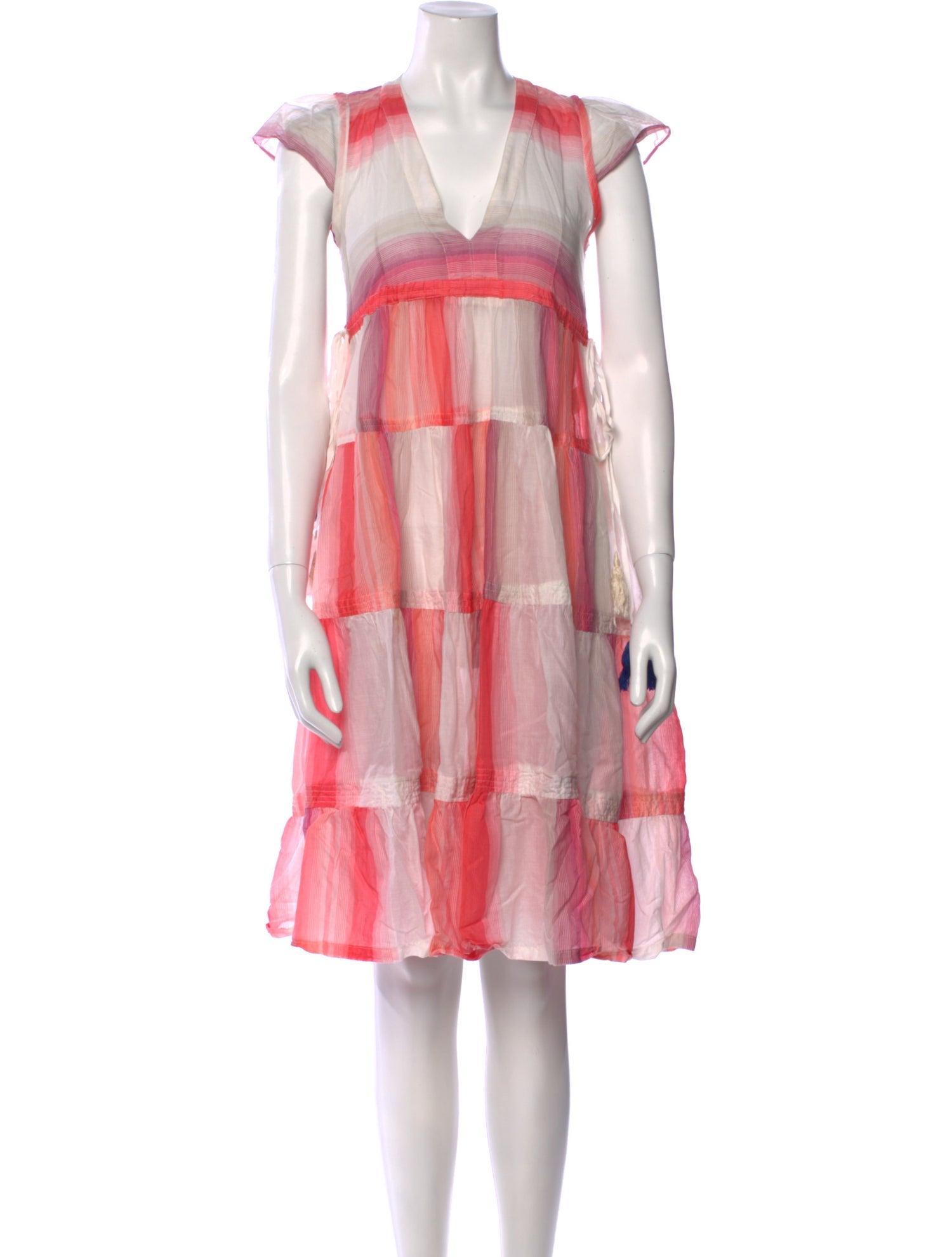 Lemlem Printed Knee-Length Dress