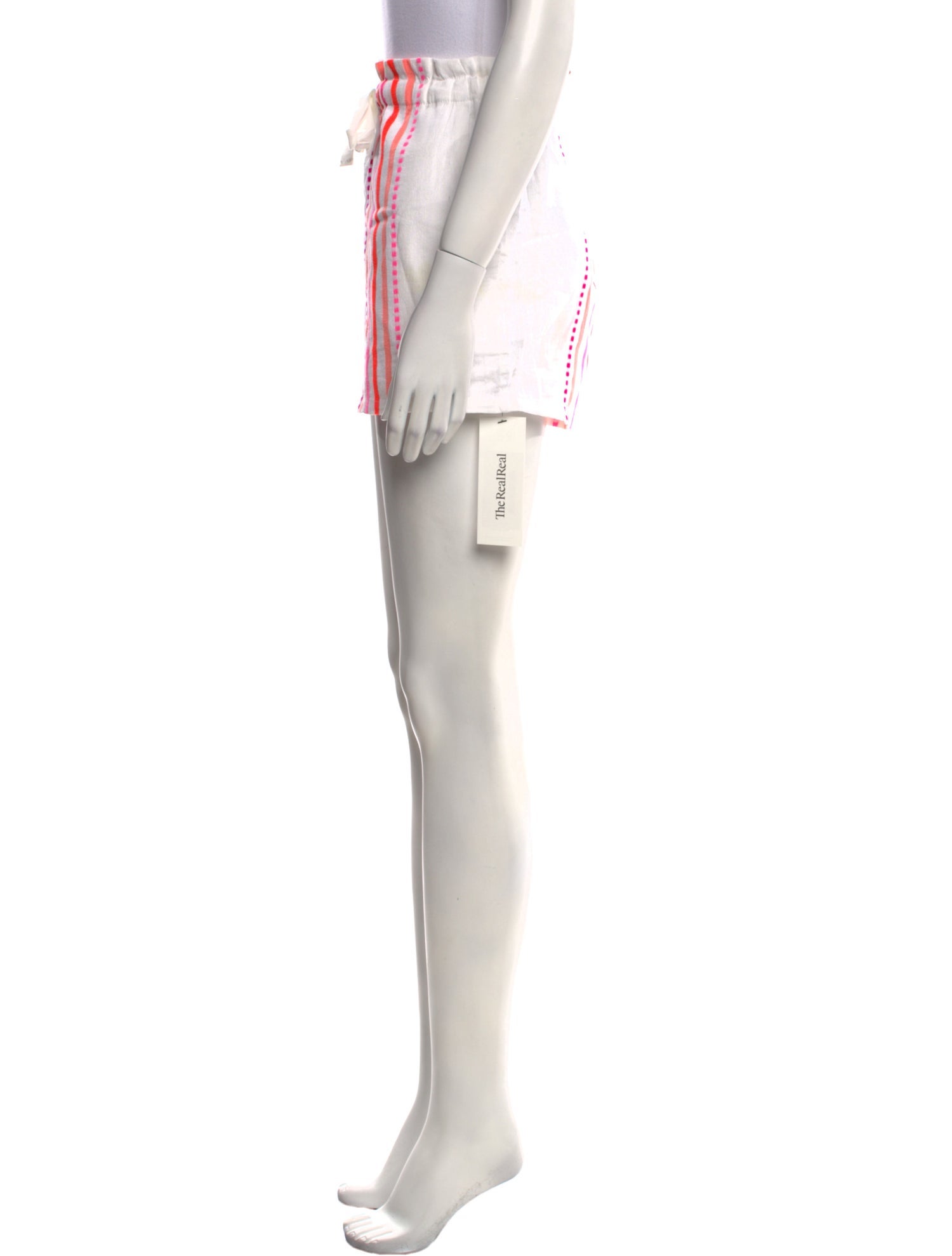 Lemlem Striped Mini Shorts