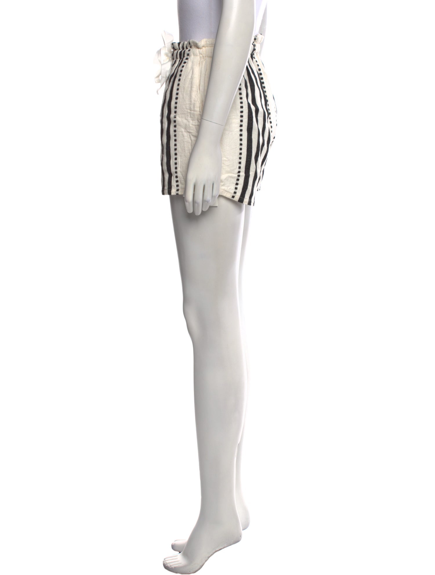 Lemlem Striped Mini Shorts