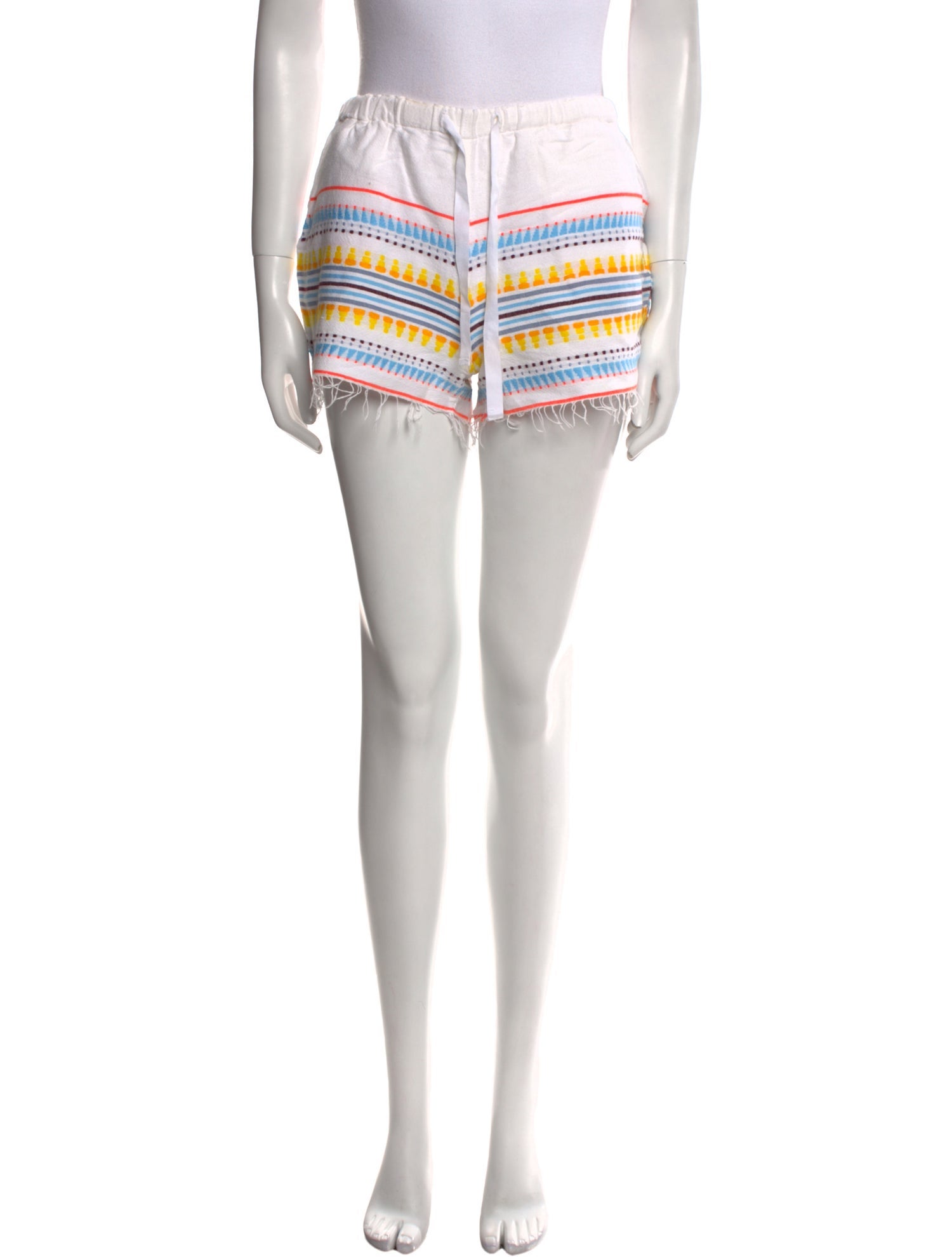 Lemlem Striped Mini Shorts