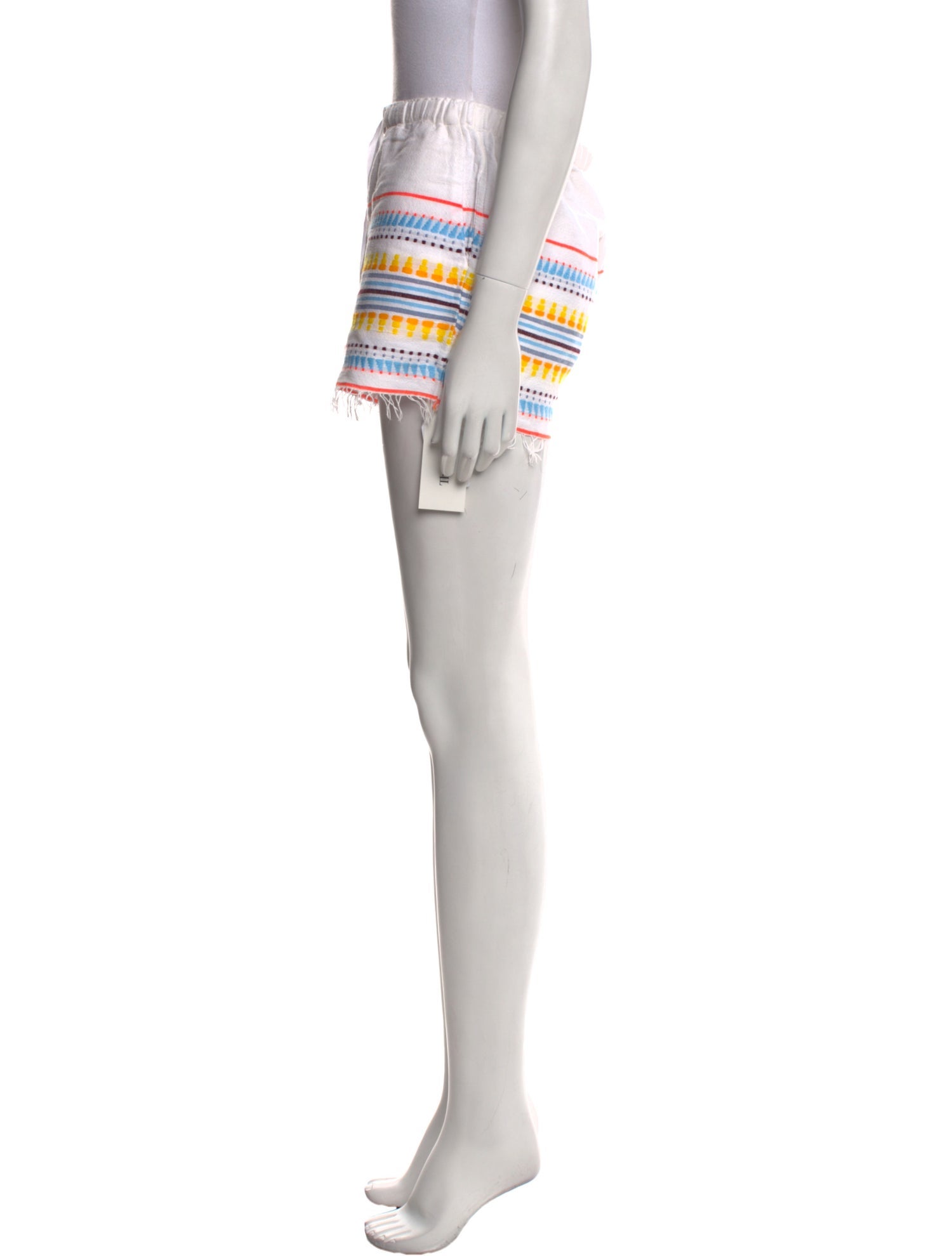 Lemlem Striped Mini Shorts