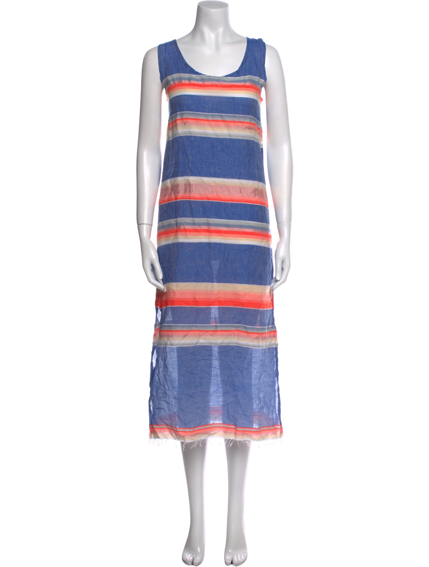 Lemlem Striped Midi Length Dress w/ Tags