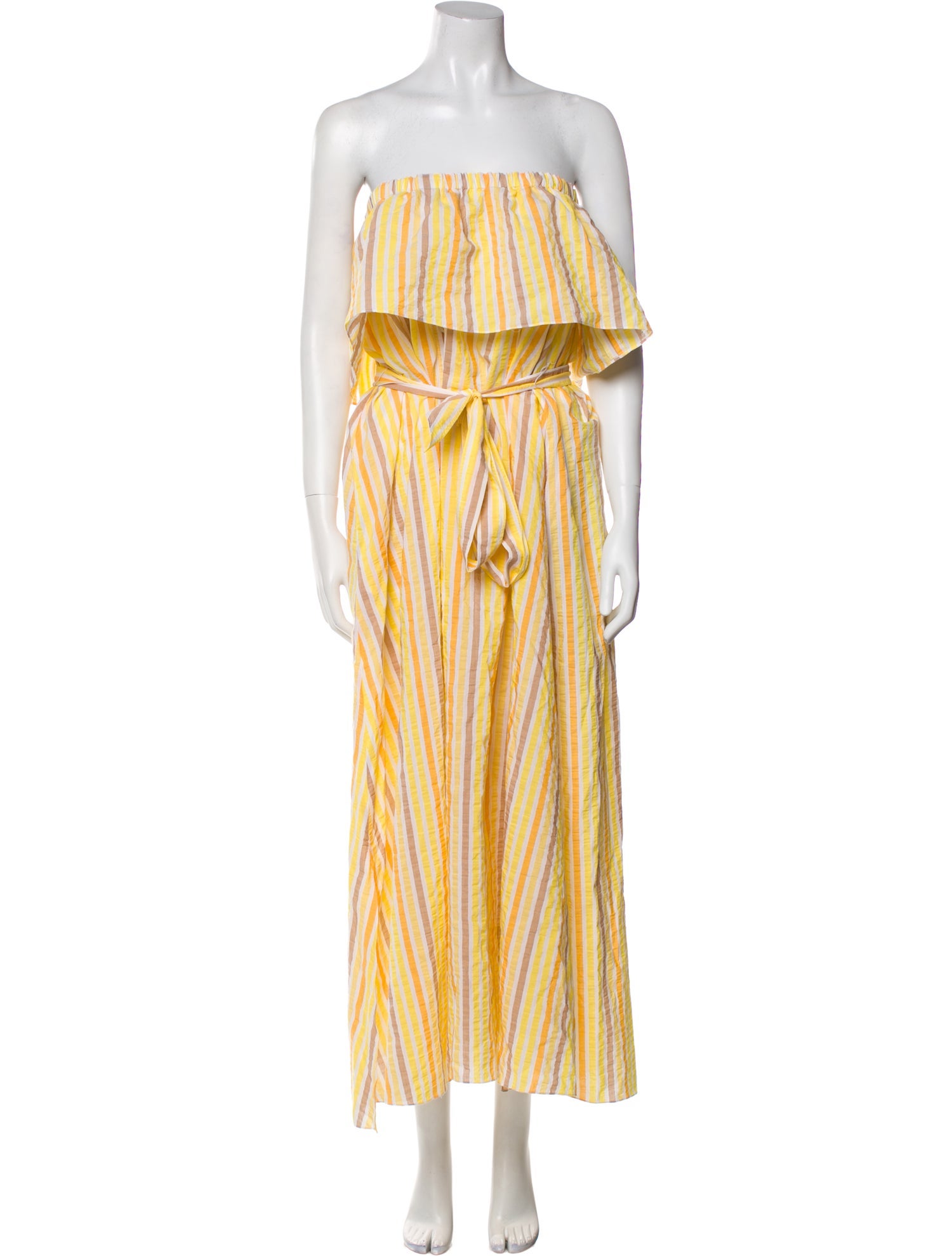 Lemlem Striped Midi Length Dress w/ Tags