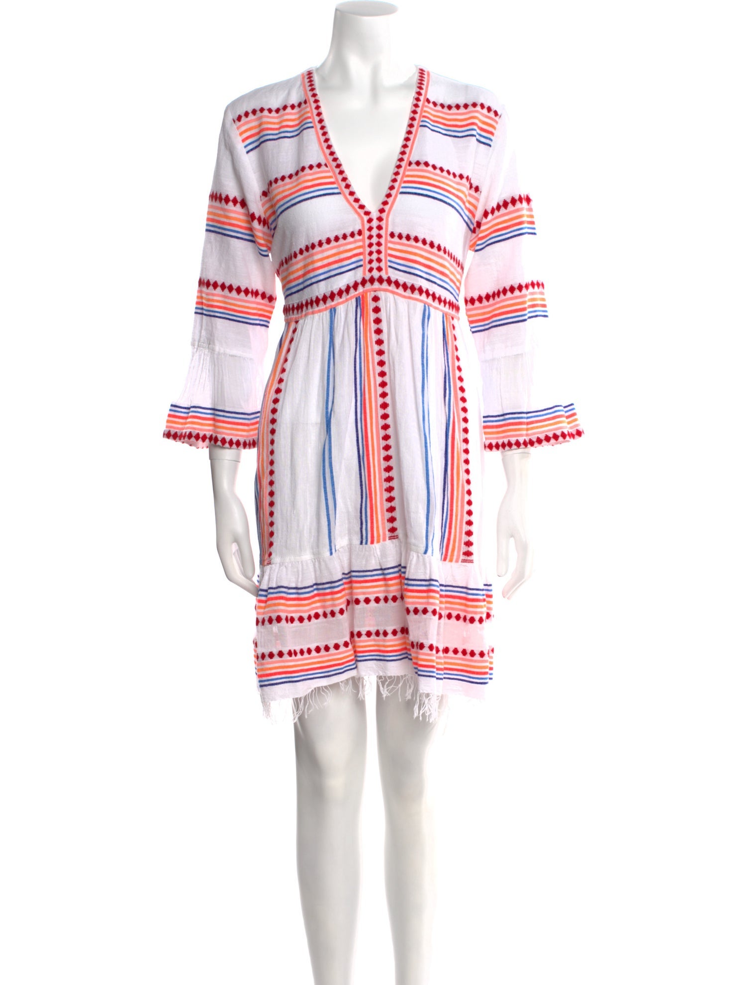 Lemlem Striped Mini Dress