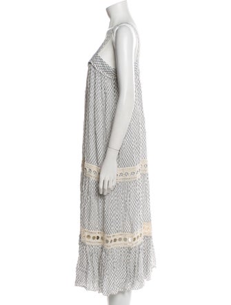 Lemlem Printed Midi Length Dress