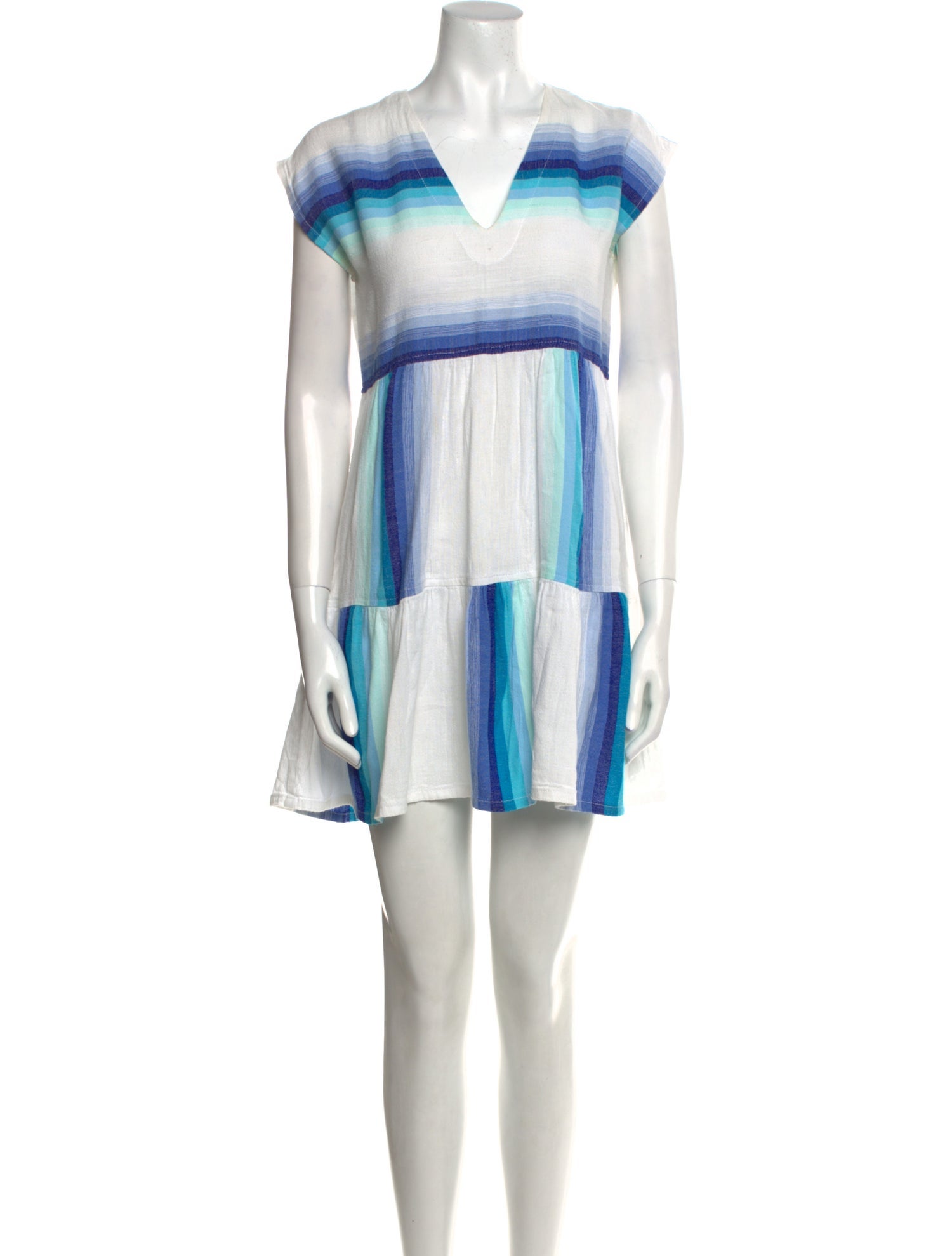 Lemlem Striped Mini Dress