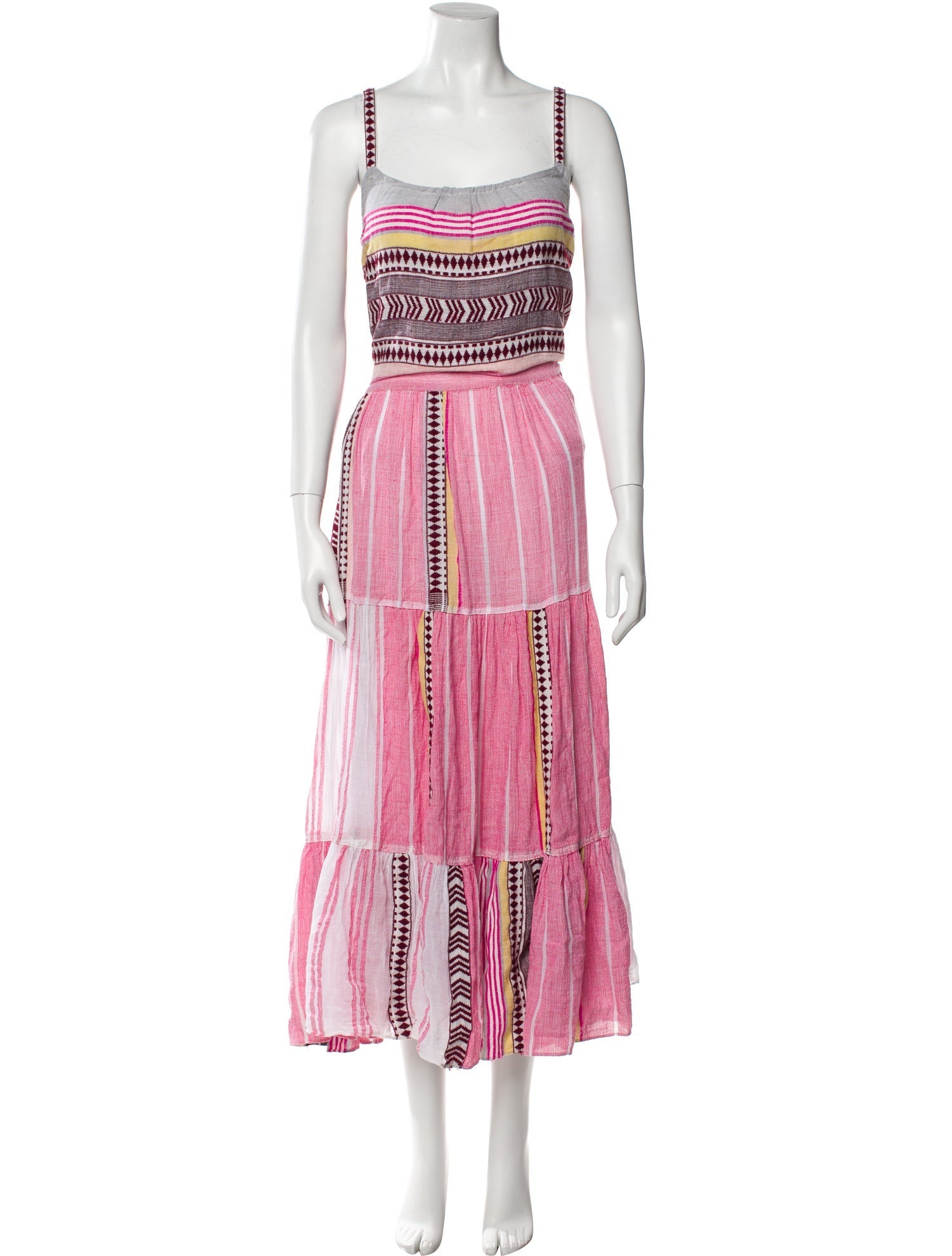 Lemlem Striped Long Dress