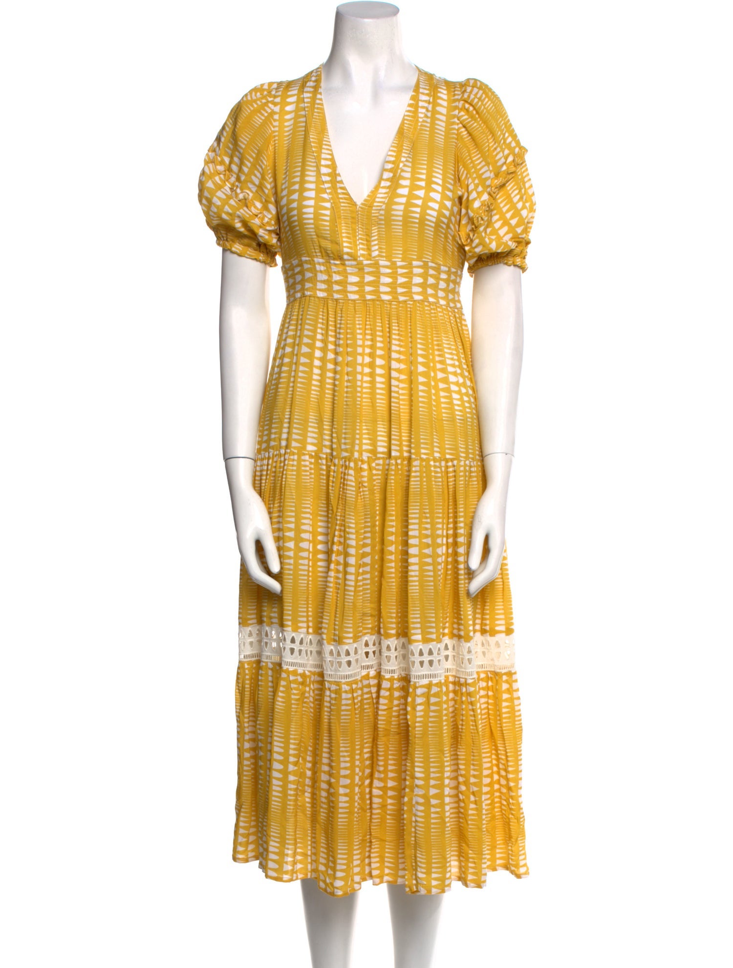 Lemlem Printed Midi Length Dress