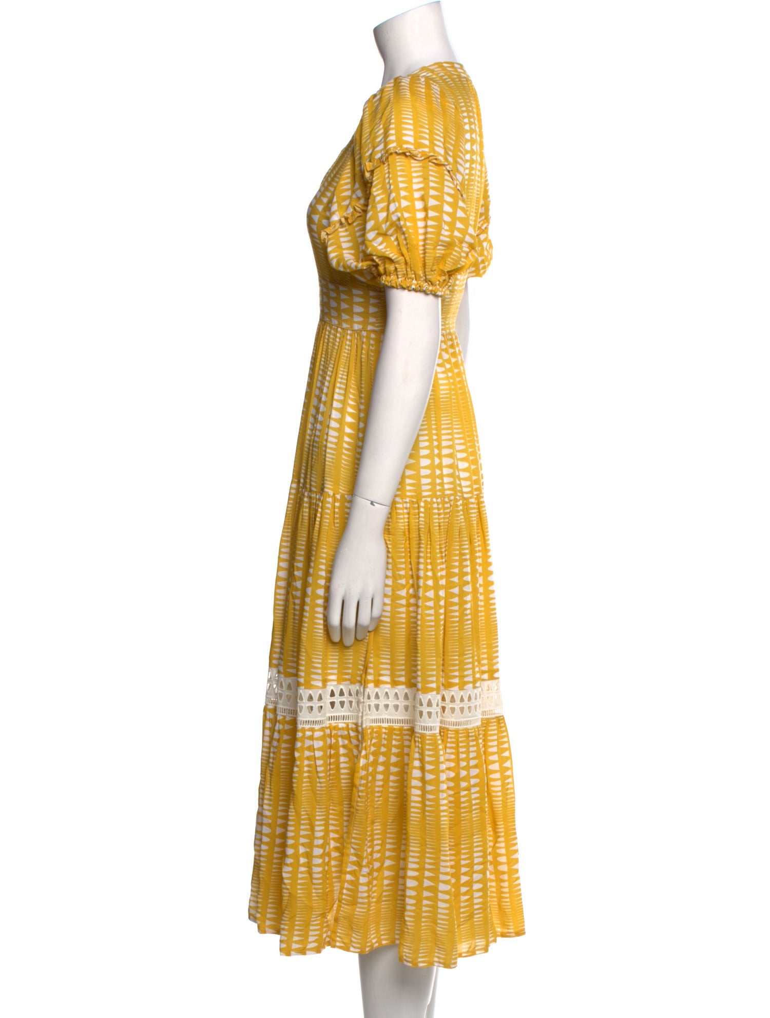 Lemlem Printed Midi Length Dress