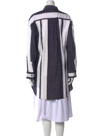 Lemlem Striped Mock Neck Tunic