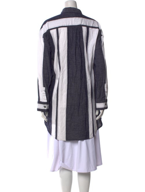 Lemlem Striped Mock Neck Tunic