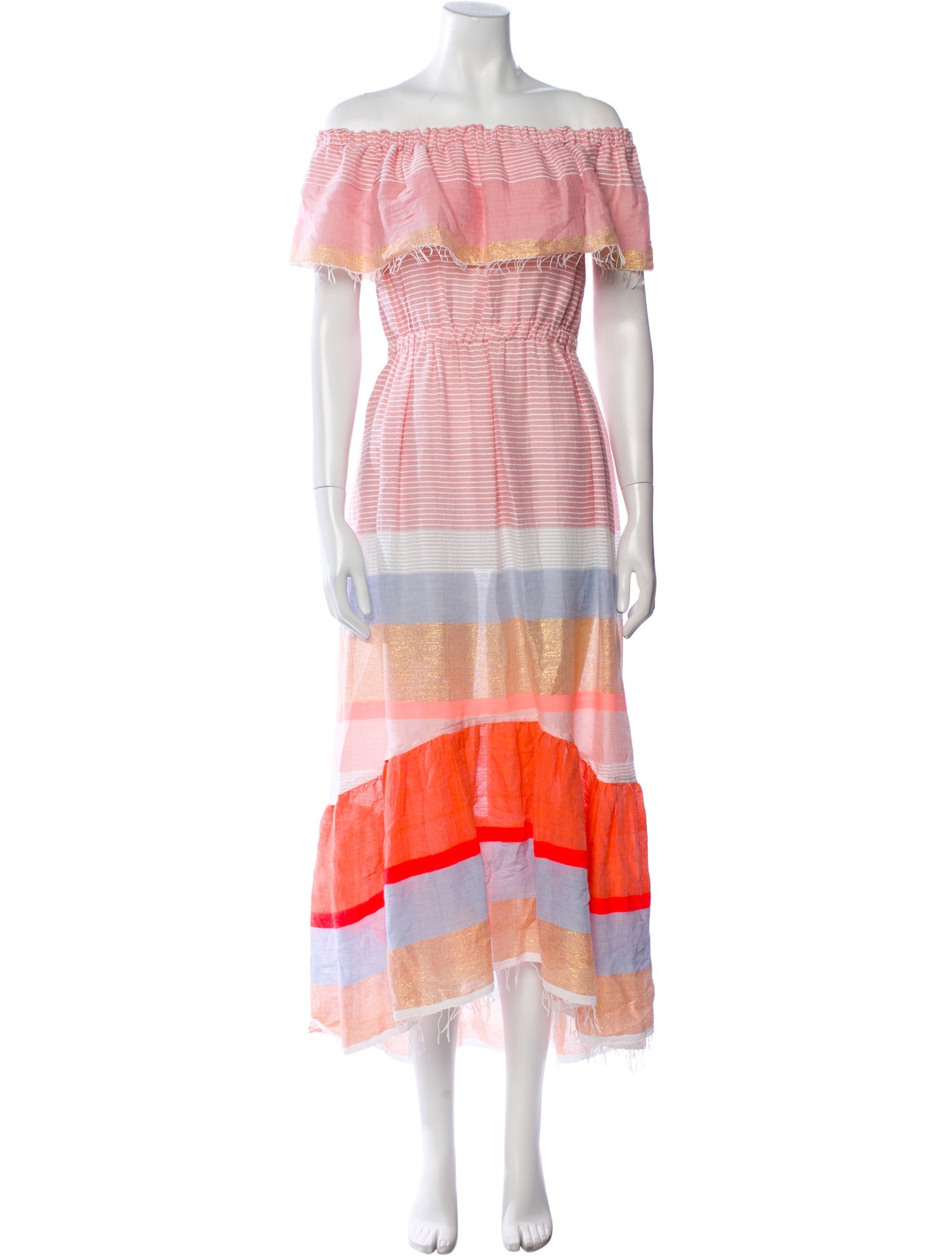 Lemlem Striped Long Dress