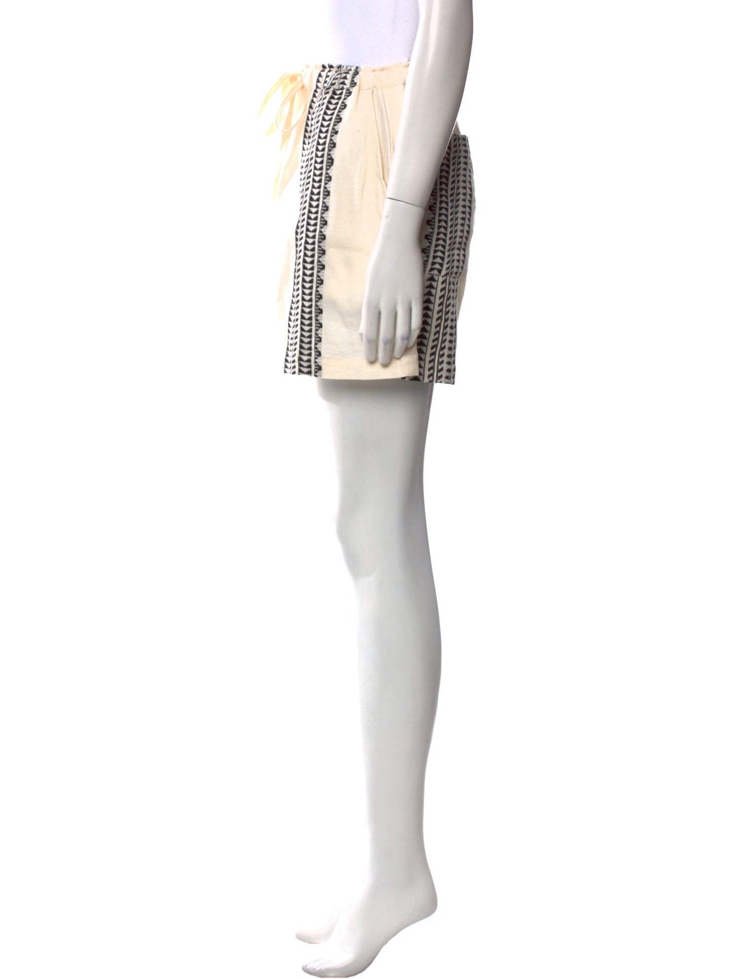 Lemlem Striped Mini Shorts