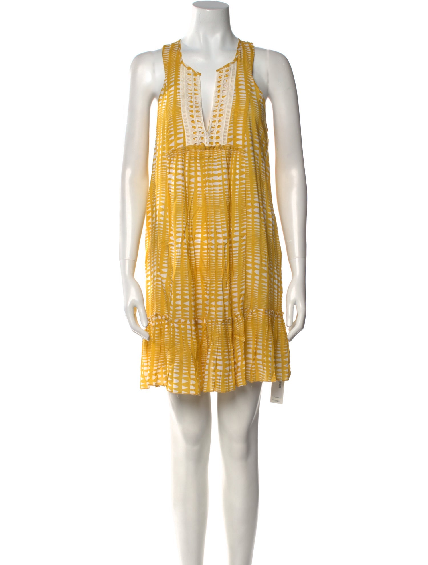 Lemlem V-Neck Mini Dress