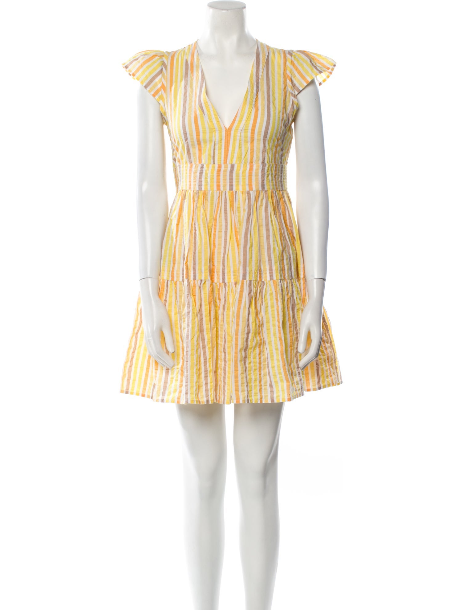 Lemlem Striped Mini Dress