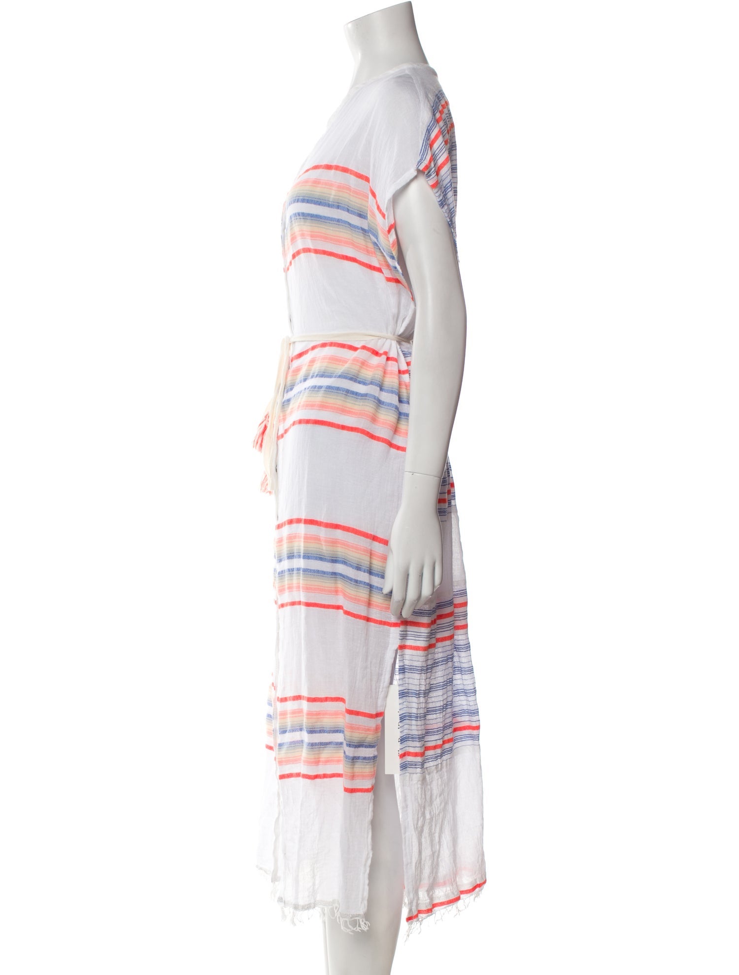 Lemlem Striped Midi Length Dress