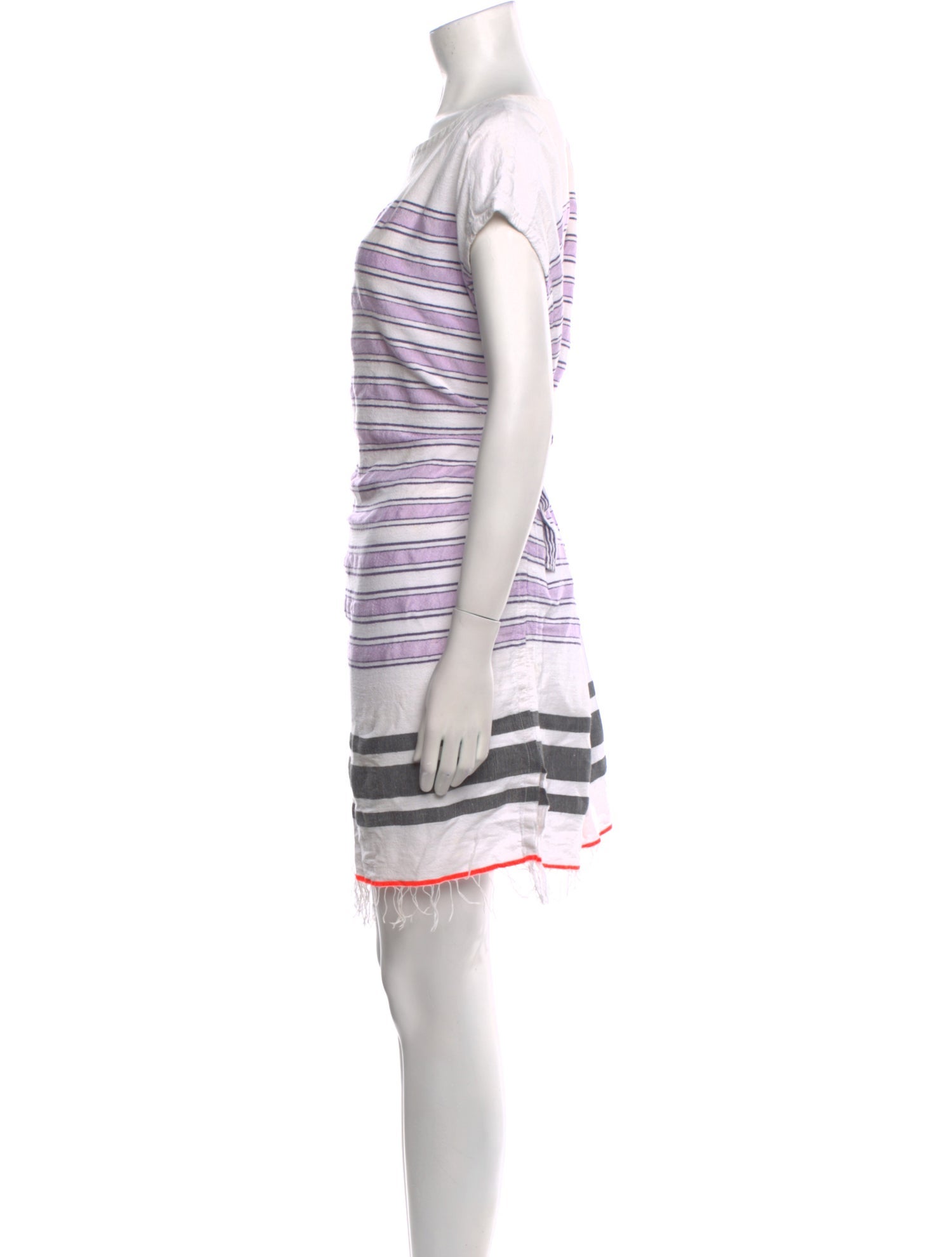 Lemlem Striped Square Neckline Sweater