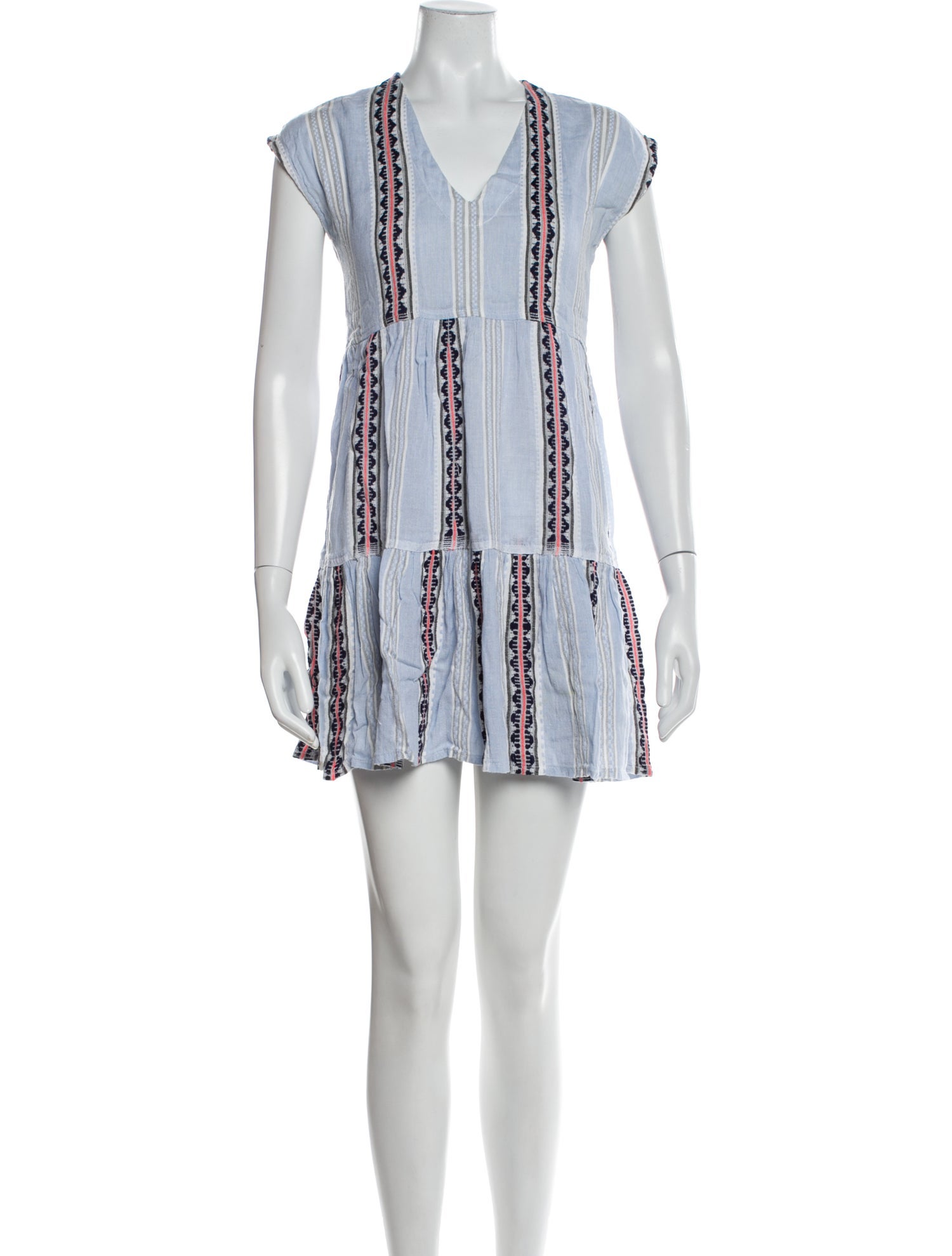 Lemlem Striped Mini Dress