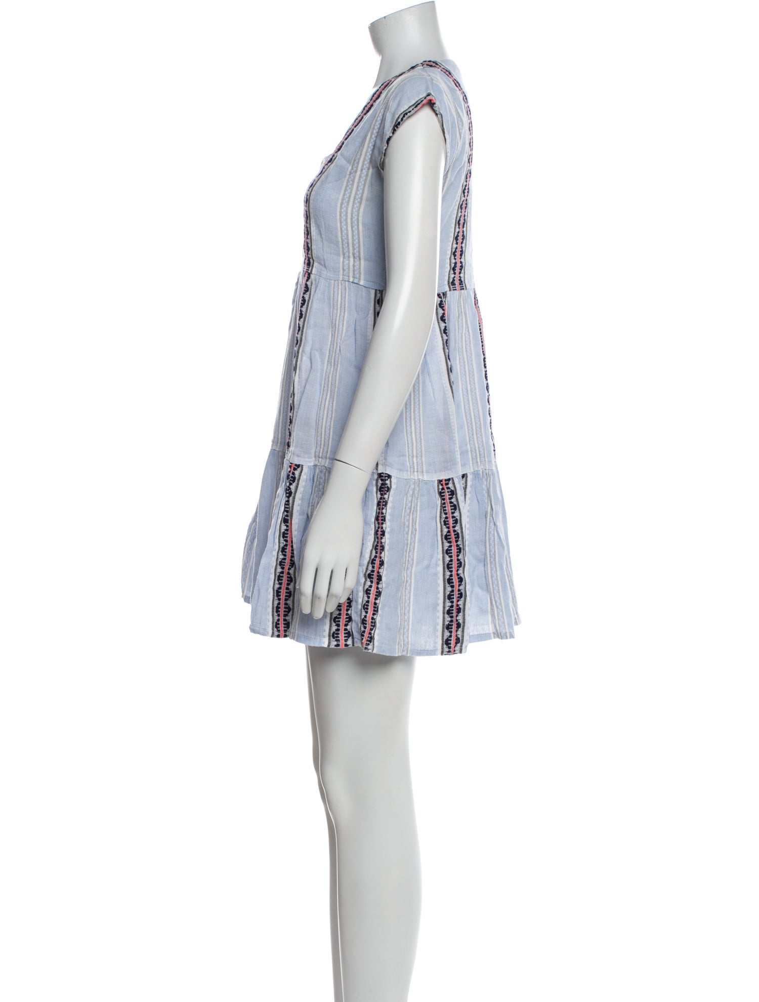 Lemlem Striped Mini Dress