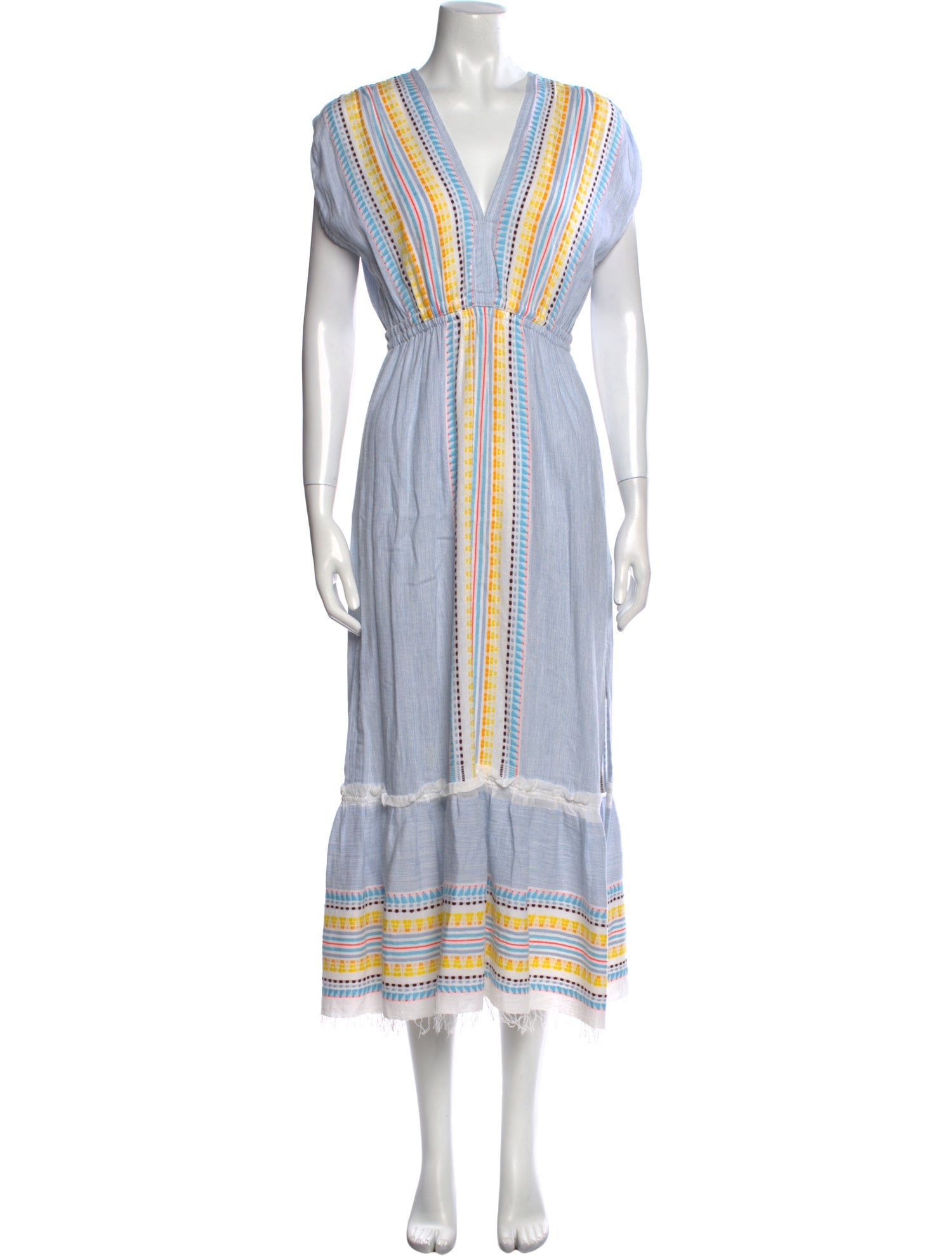 Lemlem Striped Long Dress