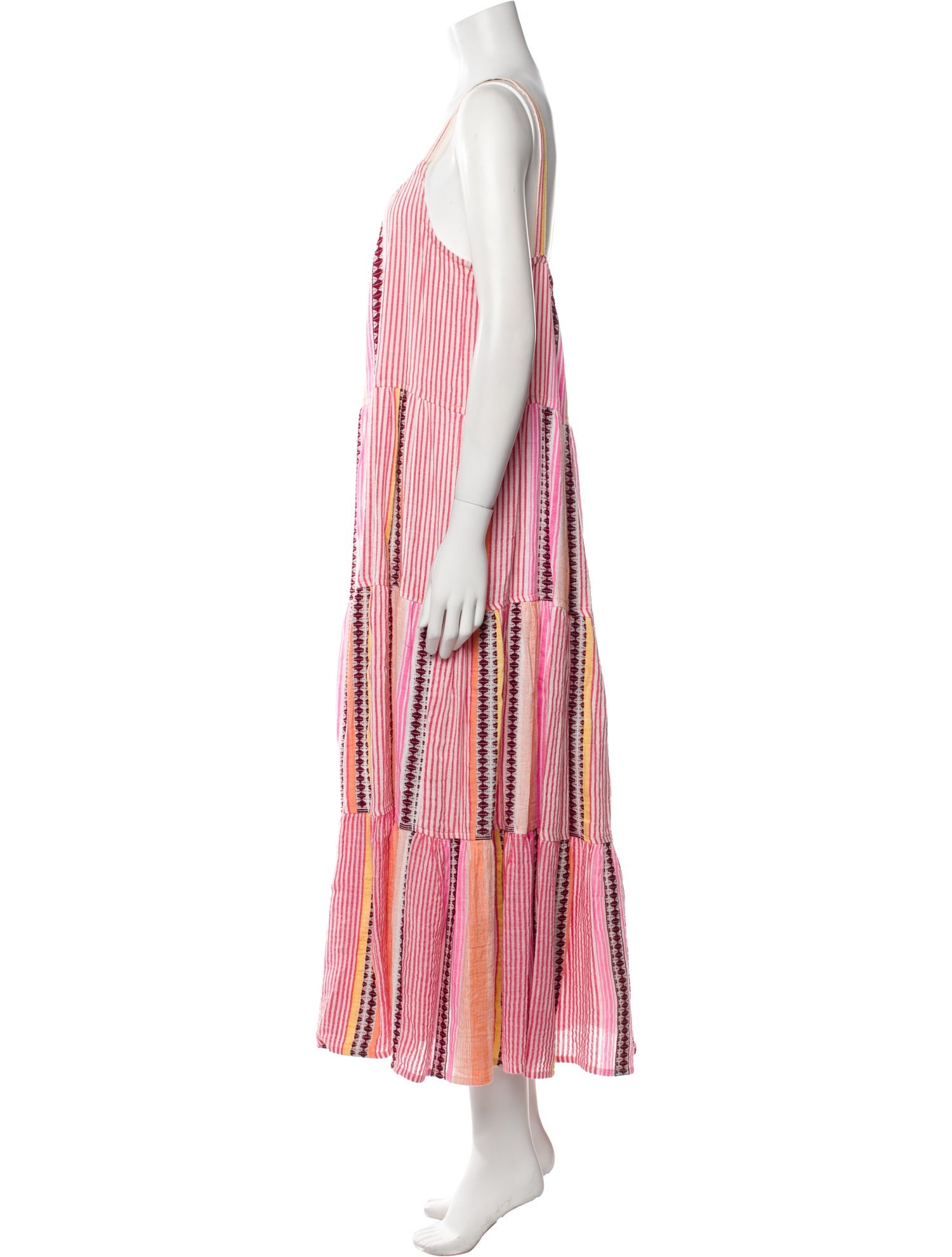 Lemlem Striped Long Dress