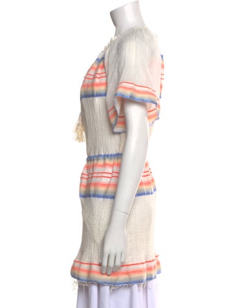 Lemlem Striped Crew Neck Tunic