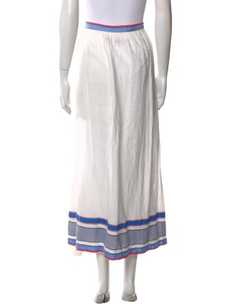 Lemlem Striped Midi Length Skirt