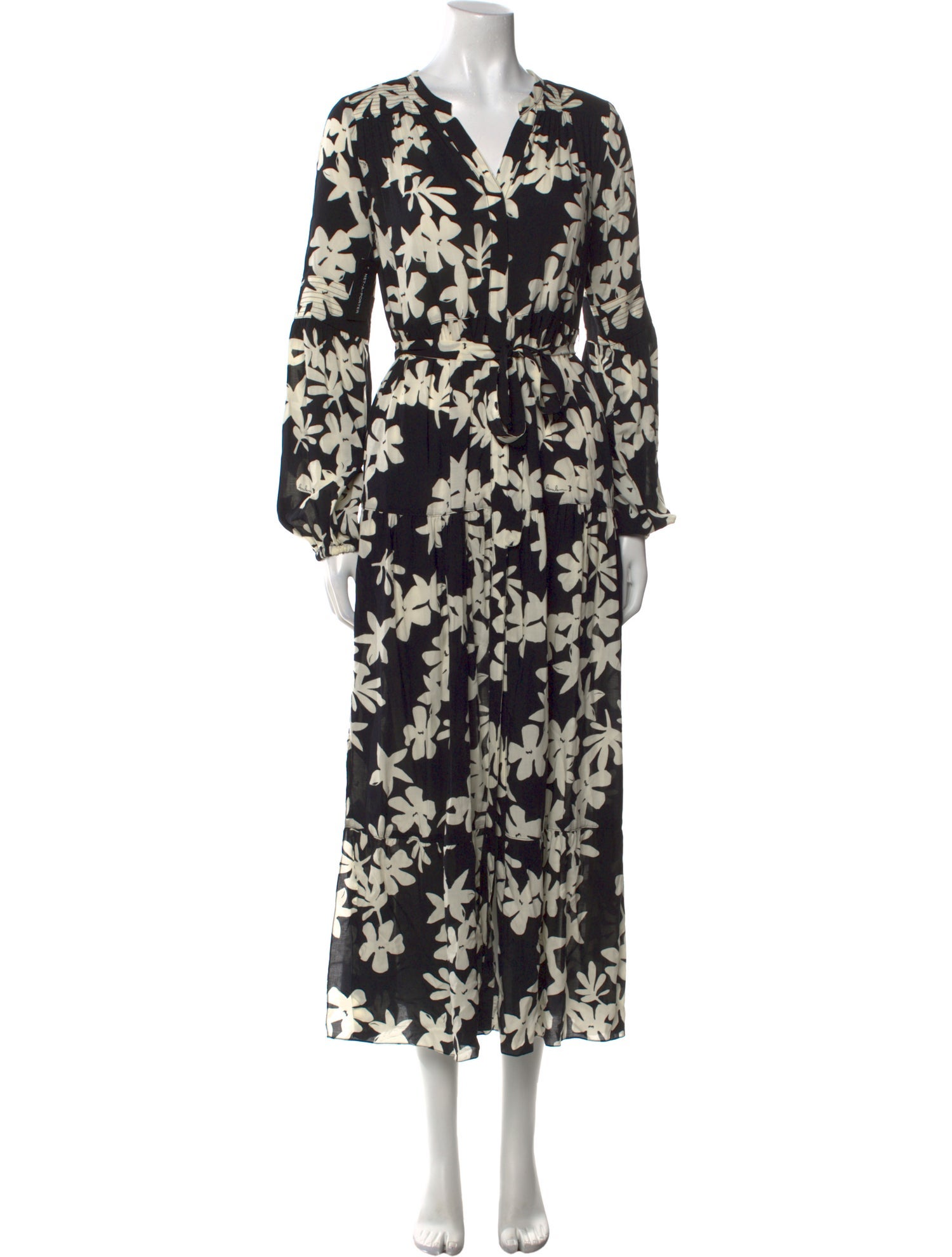Lemlem Floral Print Long Dress w/ Tags