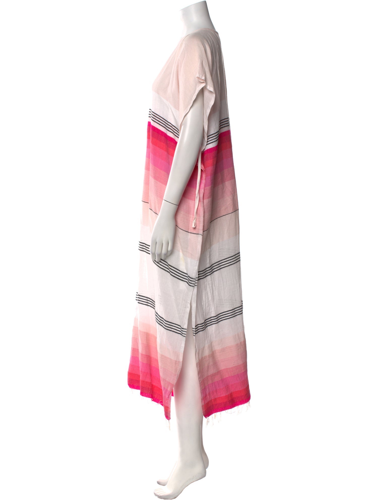 Lemlem Striped Midi Length Dress