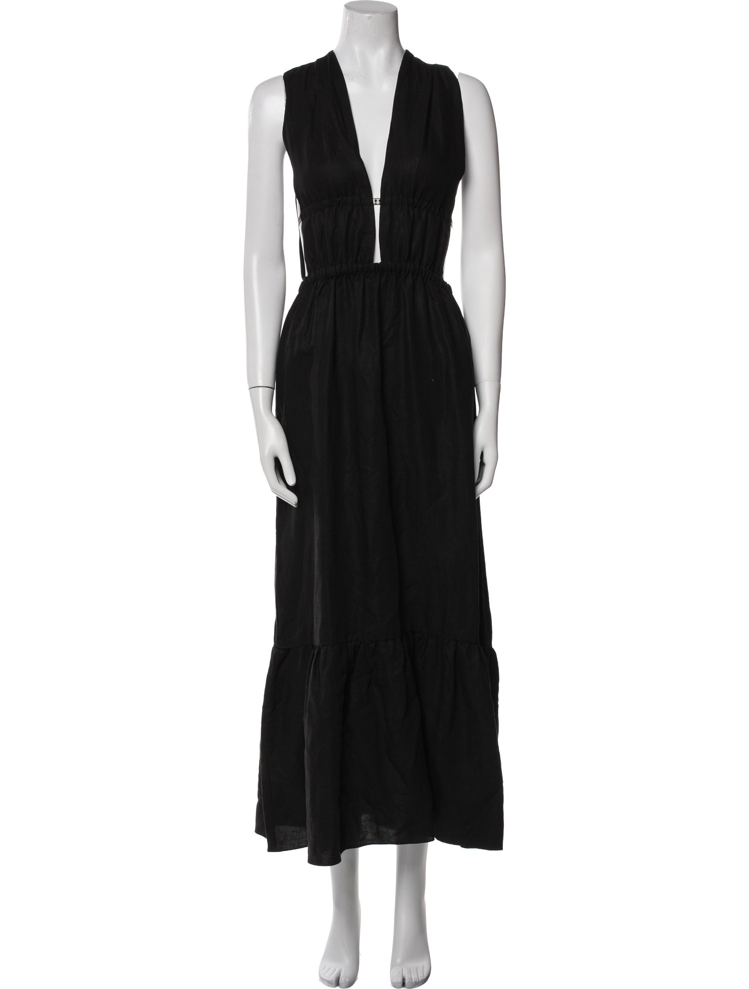 Lemlem V-Neck Long Dress