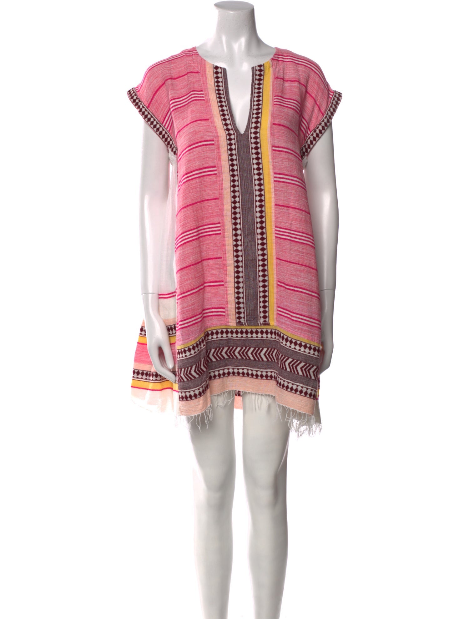 Lemlem Striped Mini Dress