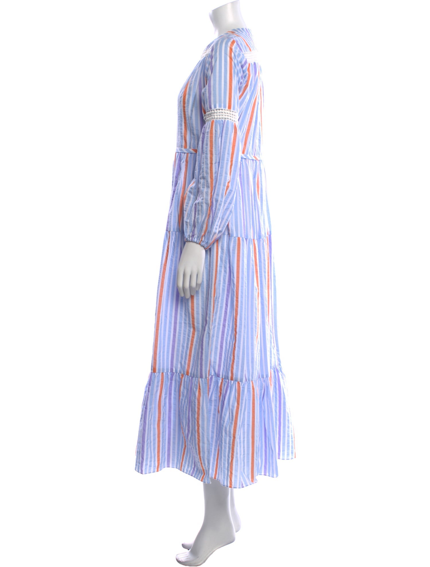 Lemlem Striped Long Dress