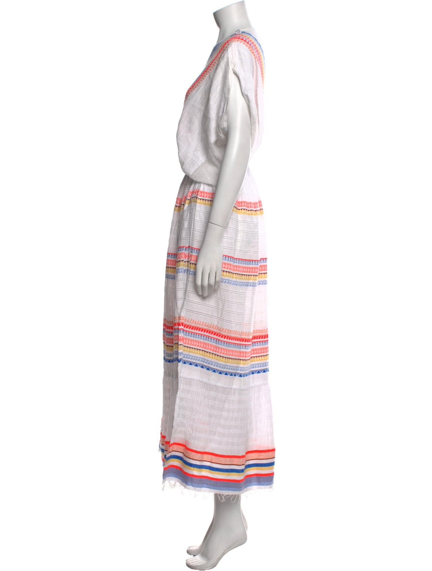 Lemlem Striped Long Dress
