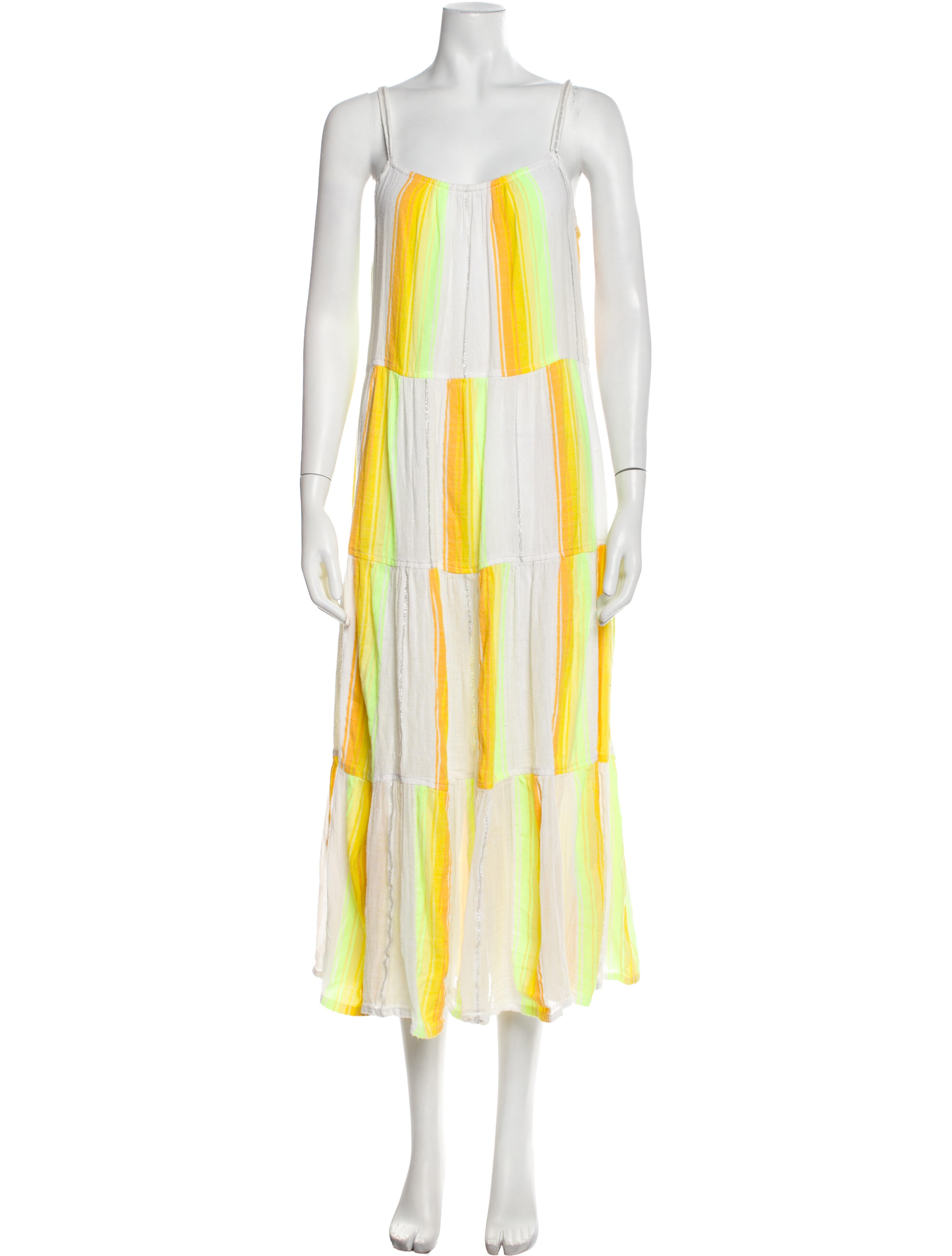 Lemlem Striped Long Dress