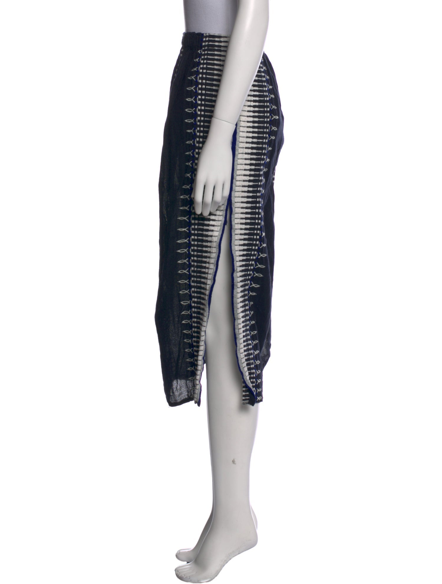 Lemlem Printed Knee-Length Skirt