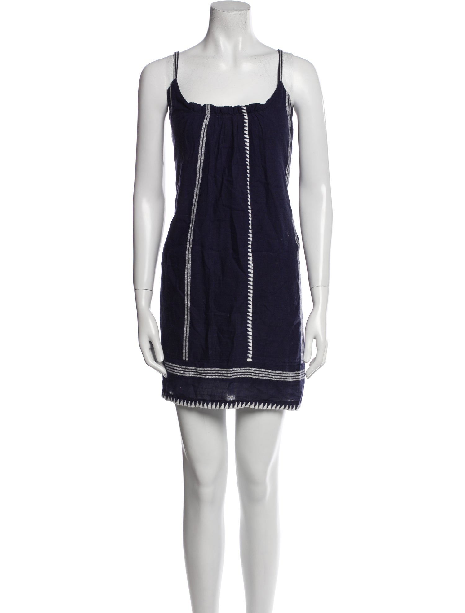 Lemlem Square Neckline Mini Dress