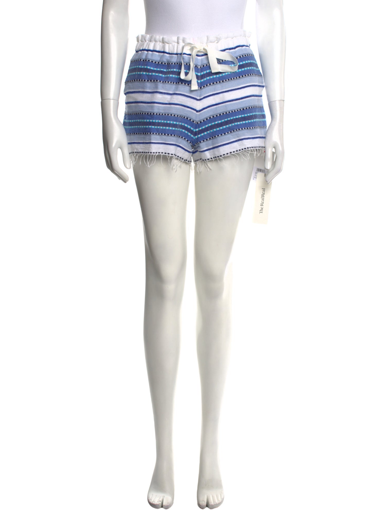 Lemlem Striped Mini Shorts