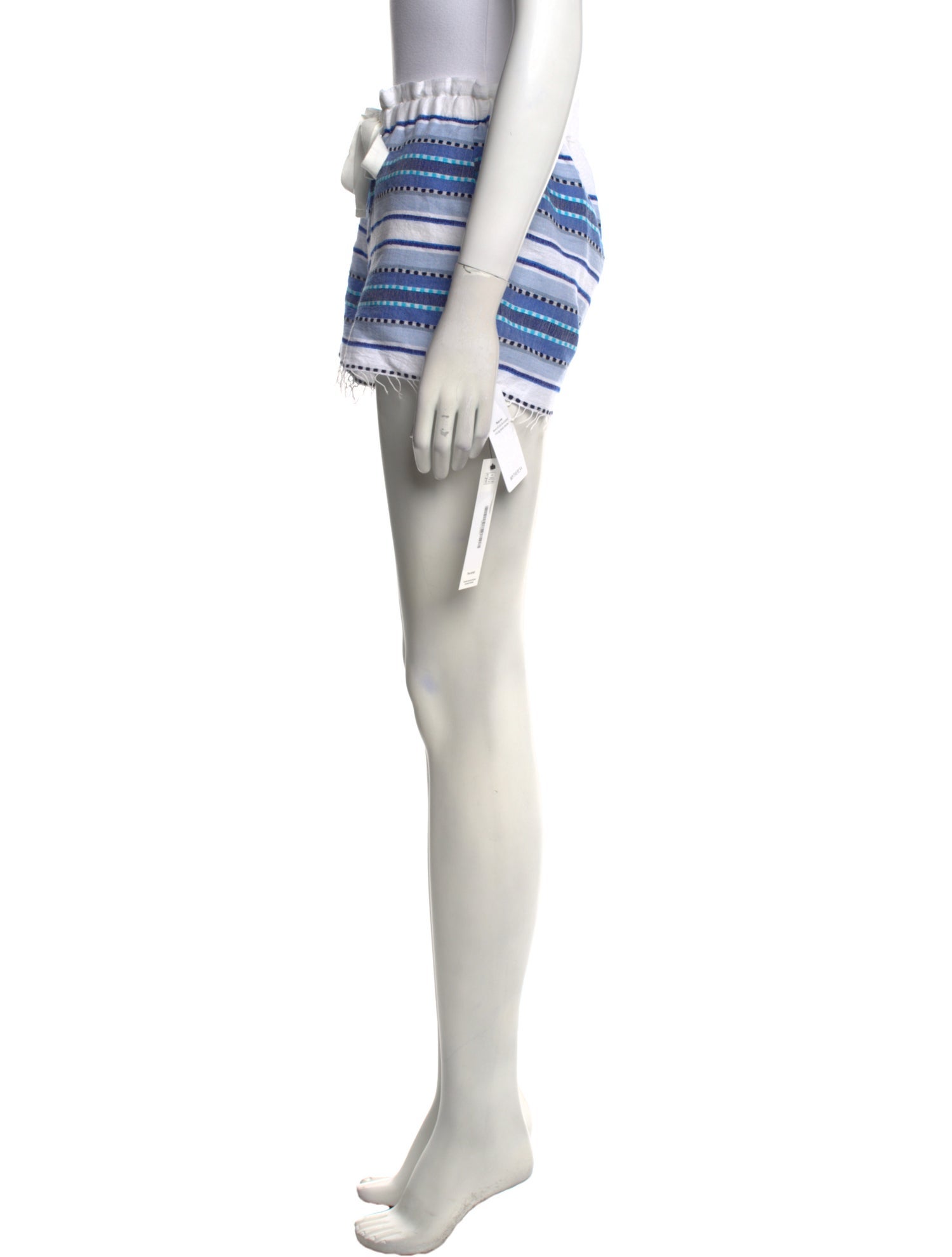 Lemlem Striped Mini Shorts